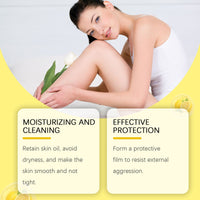 Lemon Refreshing Basil Soap Gently Cleanses Skin, Refreshing Pores, Tender Body Soap For Refreshing Bath