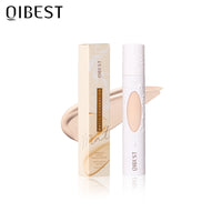 QIBEST Liquid Foundation Long Lasting Makeup Concealer Moisturizing Brightening Matte Natural Liquid Foundation Nude Makeup Repairing Liquid