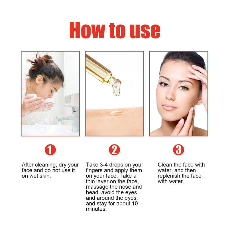 West&Month Salicylic Acid Facial Essence Hydrating Repair Improve Skin Care Essence