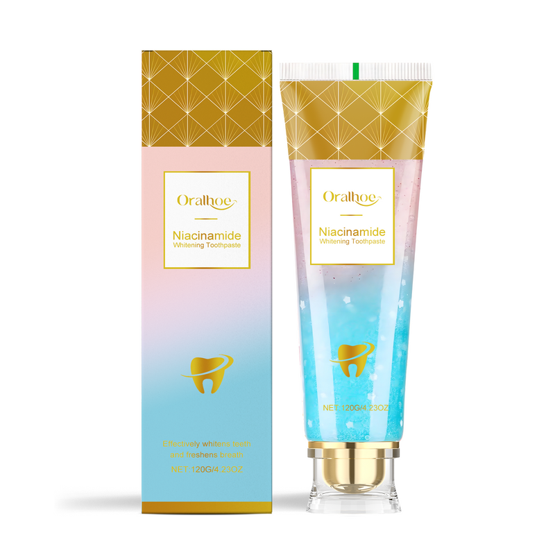Oralhoe Brightening Toothpaste, Gentle Daily Care Toothpaste For Removing Stains, Brightening And Refreshing, And Reducing Odors