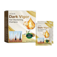dark hair shampoo, smooth and nourishing hair roots to improve dry and frizzy dark hair hair shampoo at the end