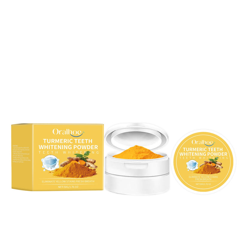 Turmeric Tooth Cleaning Powder Cleans Stains Yellow Care Mouth Clean Teeth Care Beauty Powder