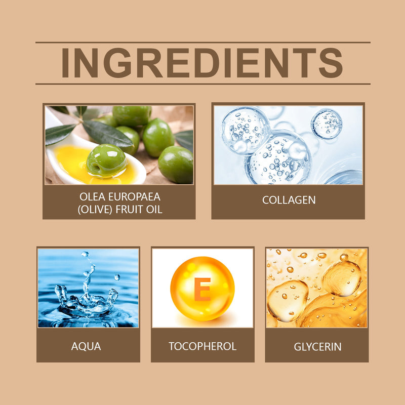 Collagen Cream Moisturizes And Nourishes Facial Skin With A Natural Glossy, Delicate And Tender Skin Cream