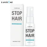 Permanent Stop Hair Growth Inhibitor Pubic Hair Repair Smooth Body Hair Removal Treatment Spray Facial Hair Remover for Women