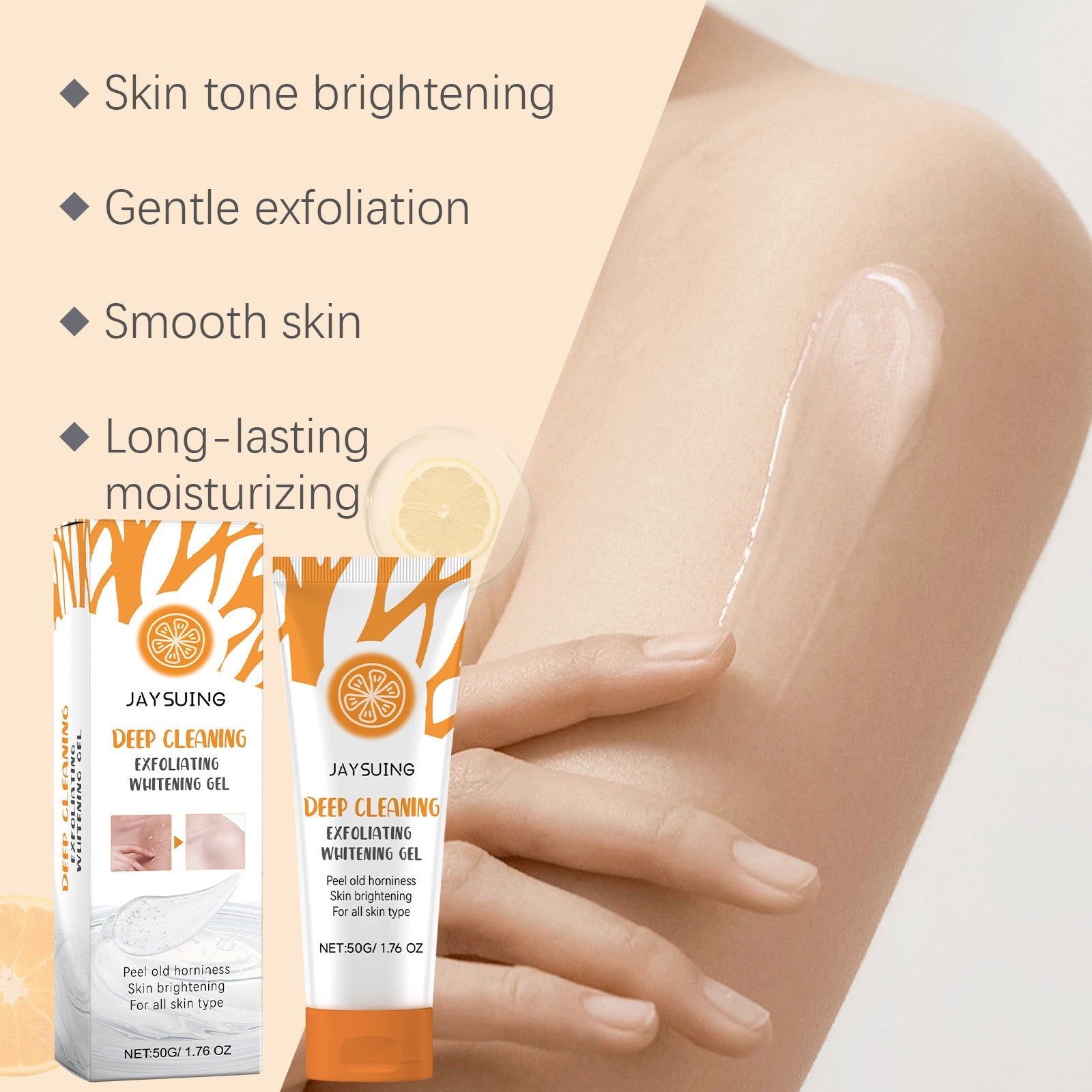 Exfoliating Gel Cleanses Body Exfoliating Chicken Skin And Moisturizes Skin All Over Your Body
