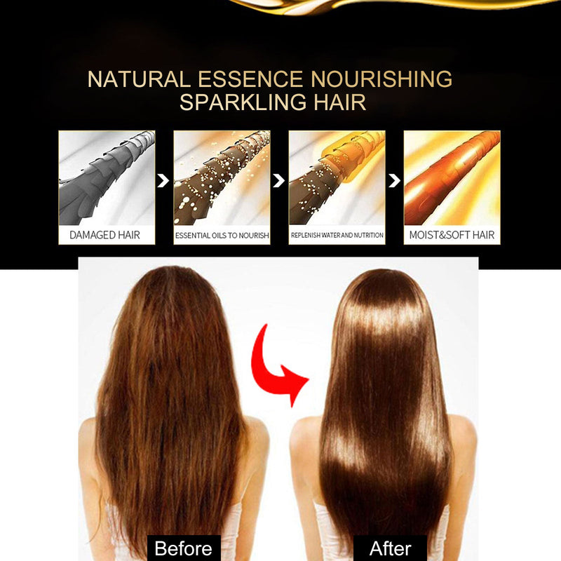 Anti-Frizz Hair Essence Repair Perm Dye Dry Split Hair Moisturizing Hair Smoothing Hair Essential Oil