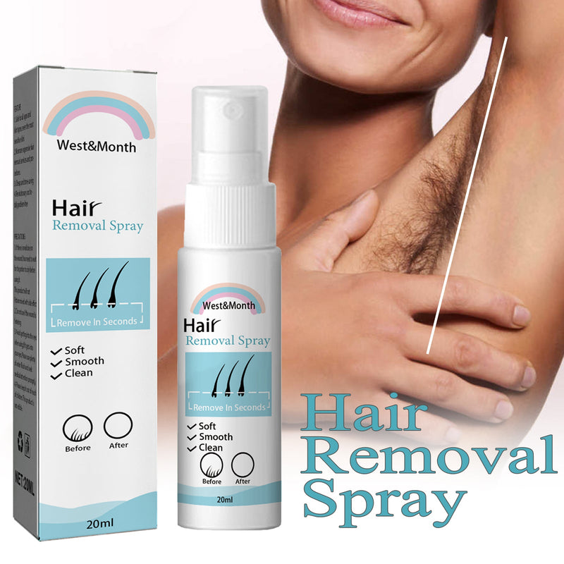 Hair Removal Spray, Under The Armpit Whole Body Private Area Gentle Non-Irritating Quick Hair Removal Spray