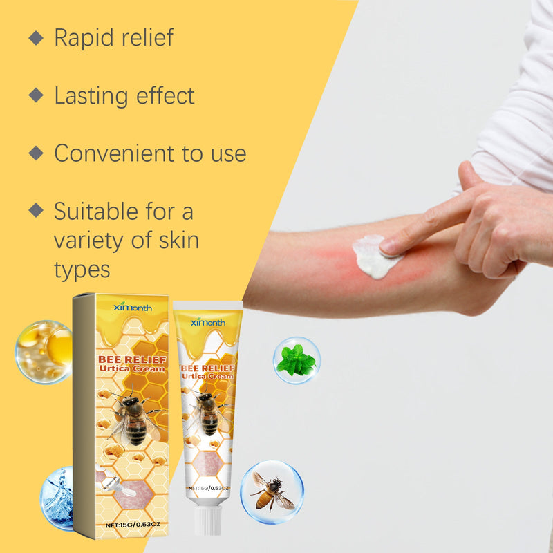 Bee Venom Anti-Itch Cream, Relieves Redness And Itching Of Hands And Feet Skin, Relieves Itching And Repairs Skin Moss Care Cream