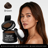 Hairline Powder Hair Filler Waterproof Sweat-Proof Volumizing Powder Long-Lasting Makeup for Forehead and Side Profile Hair Powder