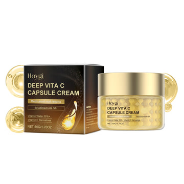 Hoygi Vitamin C Facial Moisturizer Gently Moisturizes And Nourifies The Skin Hydrating And Moisturizing Tender And Smooth Moisturizing Cream