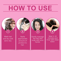 Viareline Glossy Moisturizing Hair Mask Hydrating Moisturizing And Smooth Smoothing Treatment Hair Mask For Dry And Irritated Hair