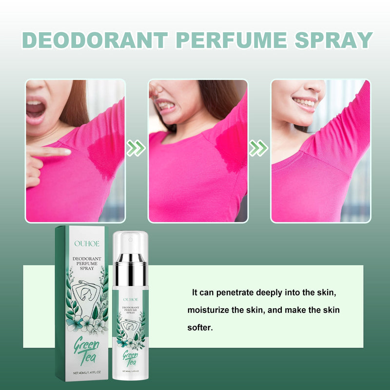 Deodorant Perfume Spray, Armpit Deodorant Light Deodorant Portable Spray