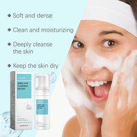 Amino Acid Cleanser Mousse Face Gently Cleanses, Hydrates And Moisturizes Facial Skin Repairing Cleanser