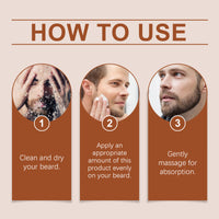 Men's Beard Care Cream Sandalwood Ingredients For Beard Care For Men With A Variety Of Skin Types