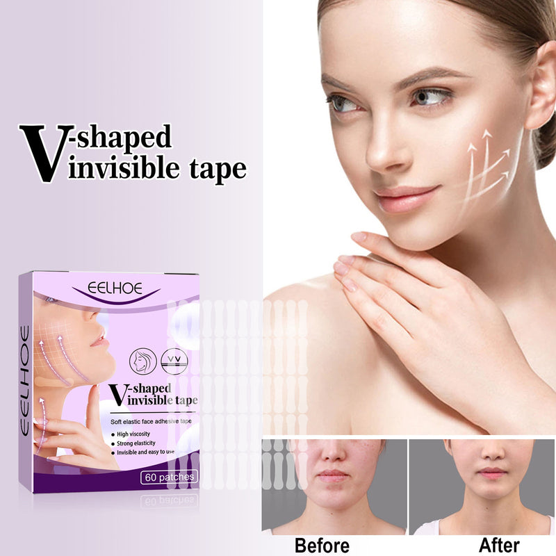 EELHOE Facial Lifting Patch, Lift Face Double Chin V Face Melon Seed Face Invisible Lifting Patch