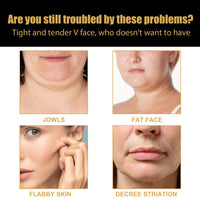 EELHOE V-shaped Face Lifting Facial Mask, Tightens And Lifts Facial Skin Shapes Facial Mask