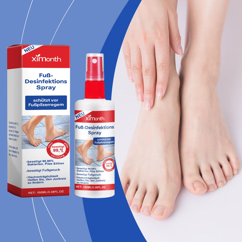 Ximonth Foot Care Spray Soothing Cleansing Daily Foot Hygiene Companion Foot Freshening Spray