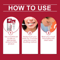Gum Care Toothpaste Gently Brightening Teeth, Cleaning Yellow Stains And Improving Tooth Enamel