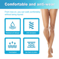 EELHOE Thigh Anti-Wear Pads, Anti-Friction Invisible Thigh High Elastic Leg Protector Knee Calf Casual Pads