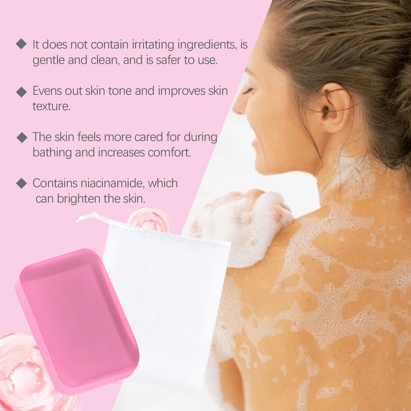 OUHOE Skin Care Bath Soap Nourishing, Hydrating, Hydrating, Tender And Gentle Cleansing Rich Foam Bath Soap