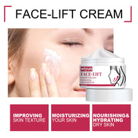 Wiyun Face-Lift Cream, Firming And Lifting Face Skin Lighten Fine Lines And Wrinkles Hydrating Anti-Aging Cream