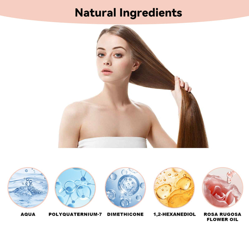 3 Seconds Straight Hair Cream, Light Hair Knot Not Repair Dry, Short-Tempered Bifurcate Embellish Hair Care
