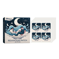 Relaxation Patch, Relieve Body Fatigue Fast Sleep Care Sleep Good Night Patch