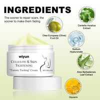Tummy Tucking Cream, Moisturizing And Smoothing Skin Repair Cream For Surgical Scars And Pregnancy Wounds