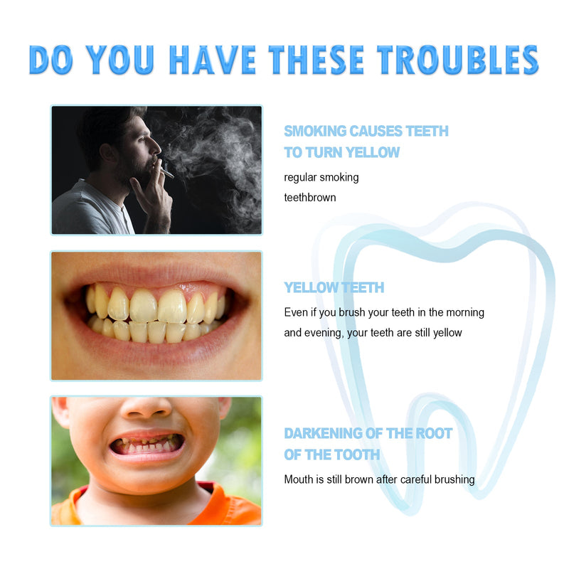West&Month Teeth Brightening Repair Gel, Oral Care Beauty Cleaning Teeth White Brightening Pen