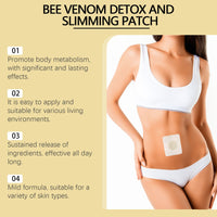 Bee Venom Slimming Patch Firming Belly Thighs Belly Belly Bairymeat Slimming Belly Button Patch