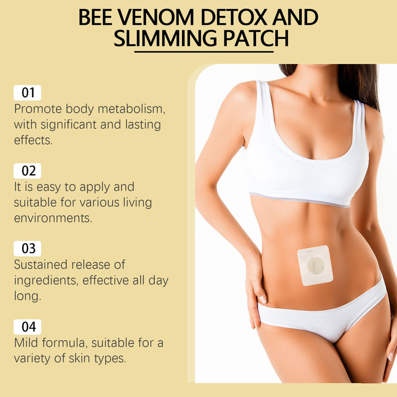 Bee Venom Slimming Patch Firming Belly Thighs Belly Belly Bairymeat Slimming Belly Button Patch