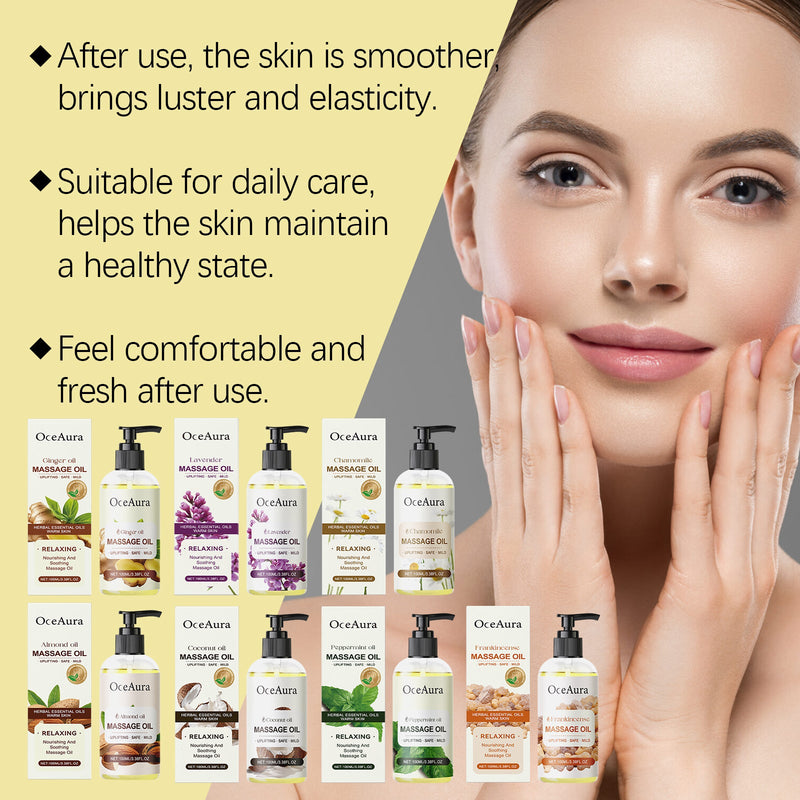 Almond Body Essential Oil Hydrating And Moisturizing Body Moisturizing Massage Essential Oil