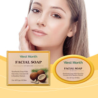 Cleansing Soap, Moisturizing, Gentle, Clean, Soft, Moisturizing, Refreshing, Oil-Control Hand-Made Cleansing Soap