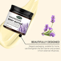 Woodsleep Lavender Magnesium Body Cream Gentle Cleansing Skin Refreshing Cream