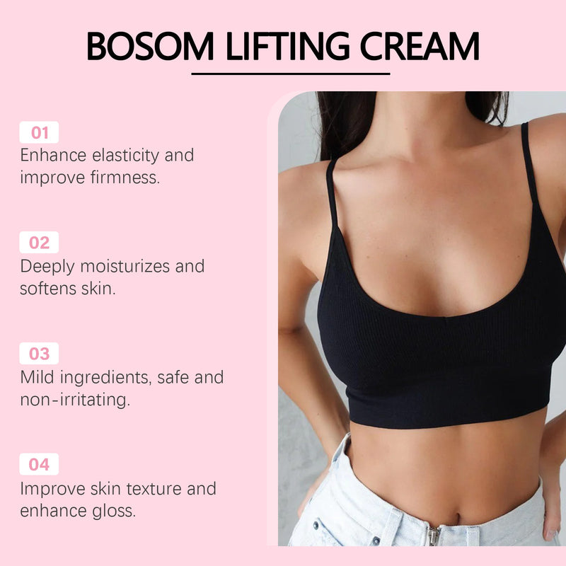 Pueraria Papaya Breast Firming Cream, Moisturizing And Firming Chest Skin Daily Massage Care Cream