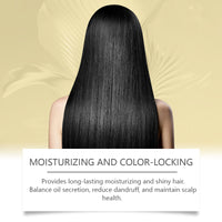 dark hair shampoo, smooth and nourishing hair roots to improve dry and frizzy dark hair hair shampoo at the end