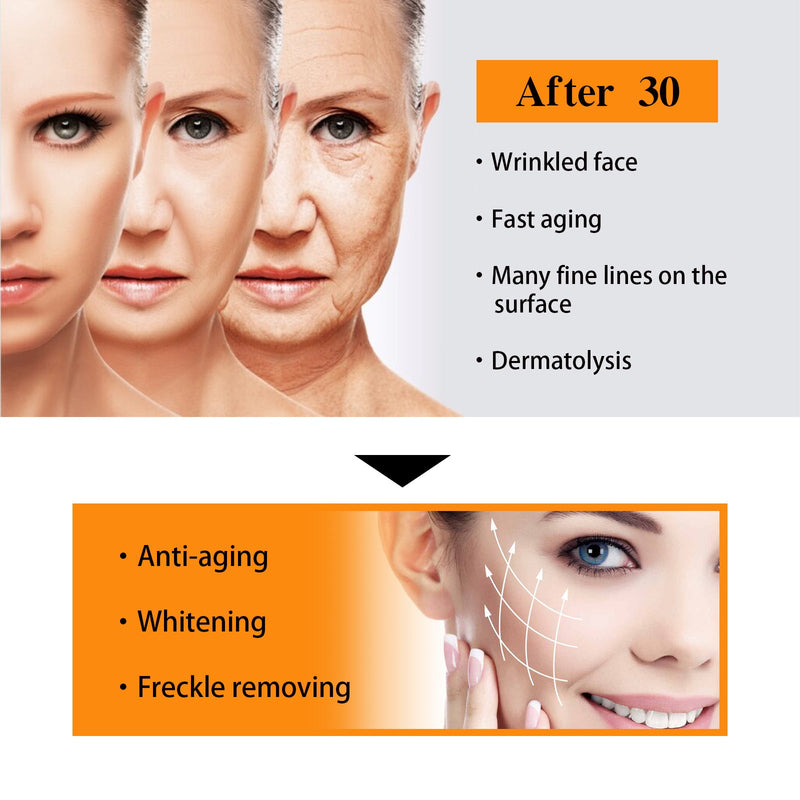 OUHOE Honey Brightening Face Essence, Firming Hydrating Brightening Repair Skin Care Essence