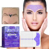 Forehead Mask, Smoothing Sichuan Character Lines And Raising Head Lines Mask Lighten Wrinkles Firming Skin Gel Forehead Patch