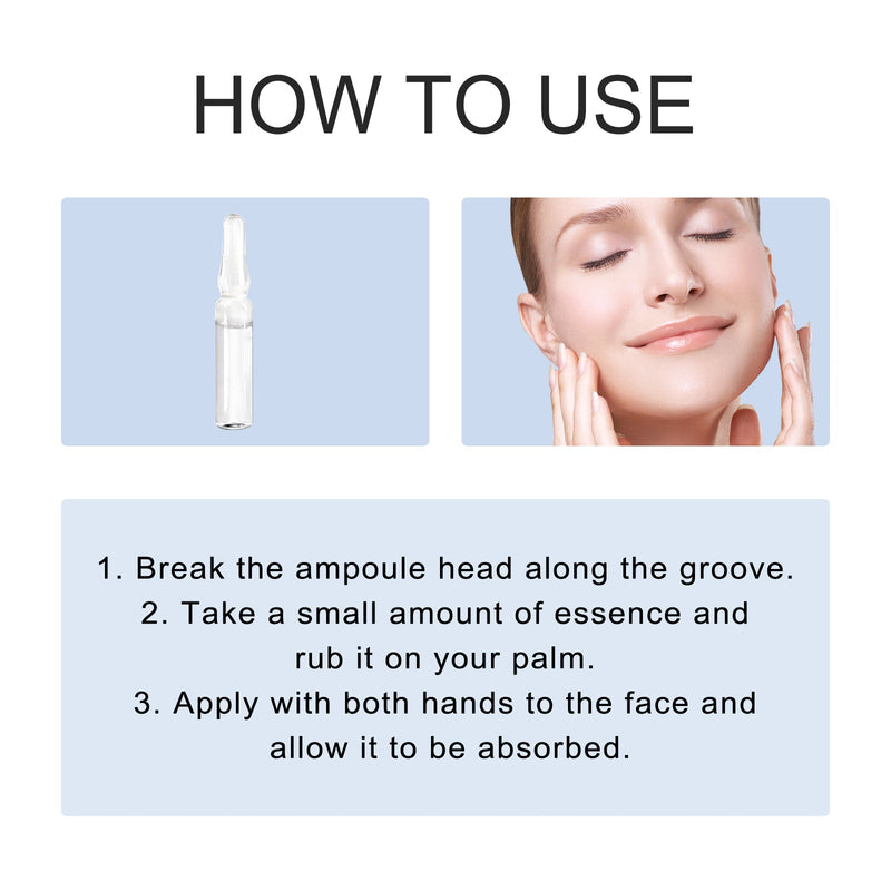 Face Ampoule Essence Lightening Facial Blemishes Cleaning Pores Refreshing Moisturizing And Tender Skin Essence