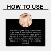 OUHOE Firming Fine Lines Eye Cream, Lighten Dry Lines, Lift Firming Eye Area Moisturizing Eye Care