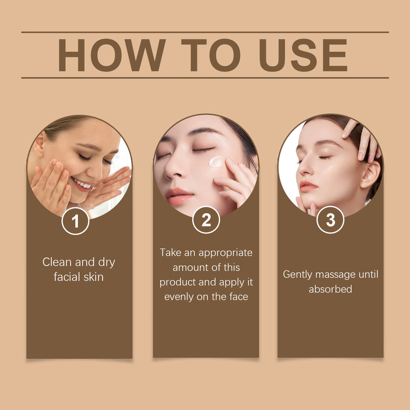 Collagen Cream Moisturizes And Nourishes Facial Skin With A Natural Glossy, Delicate And Tender Skin Cream
