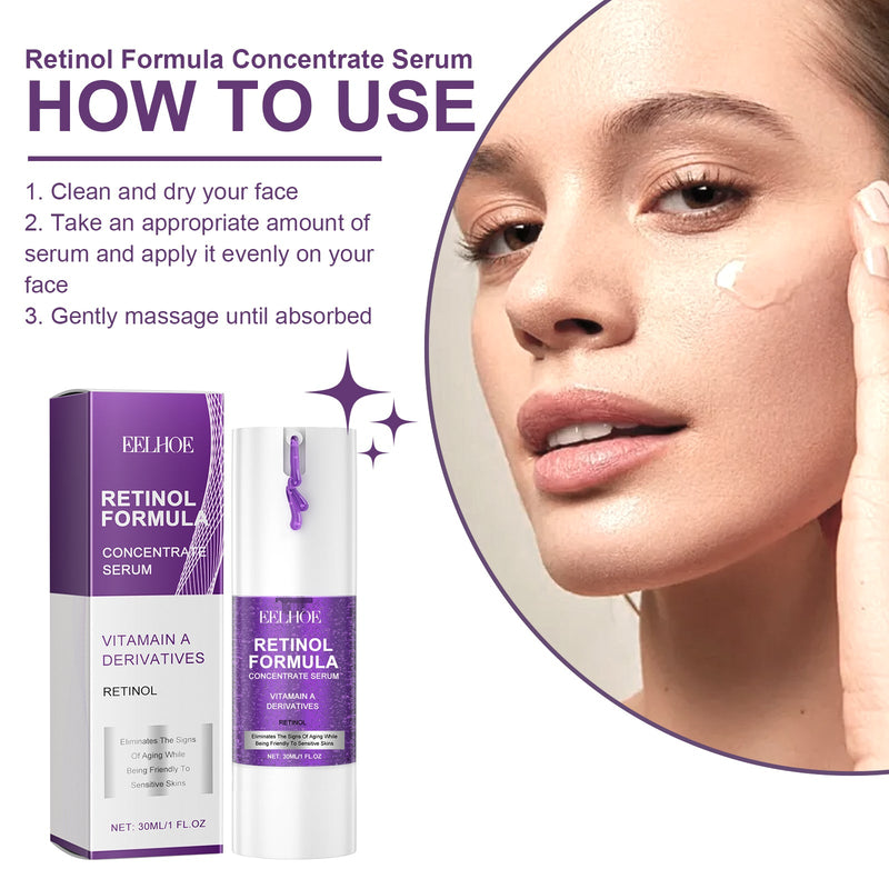 Retinol Face Essence Anti-Wrinkle Whitening Moisturizing Brightening Skin Care Face Essential Oil