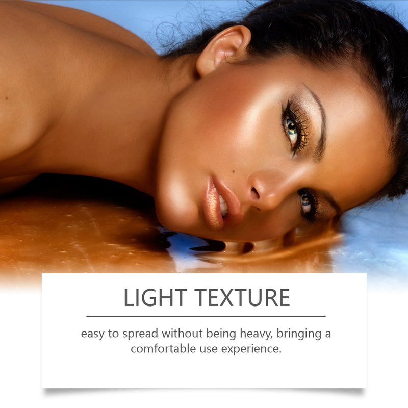 OceAura Coconut Black Lotion, Summer Free Tanning Bronzer Wheat Moisturizing Even Skin Toner