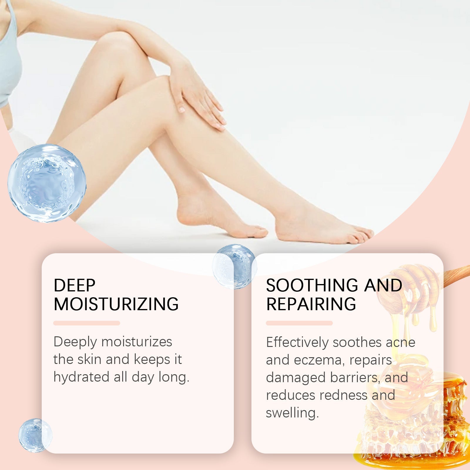 WoodSleep Tallow Creme Skin Moisturizer Acne Care Hydrates And Nourishes Skin Elasticity