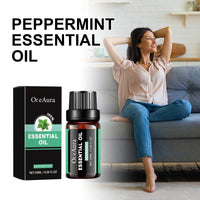 Peppermint Essential Oil, Moisten The Skin Filling Water To Reduce Dry Skin Rough Relieve Fatigue Sweet Atmosphere Oil