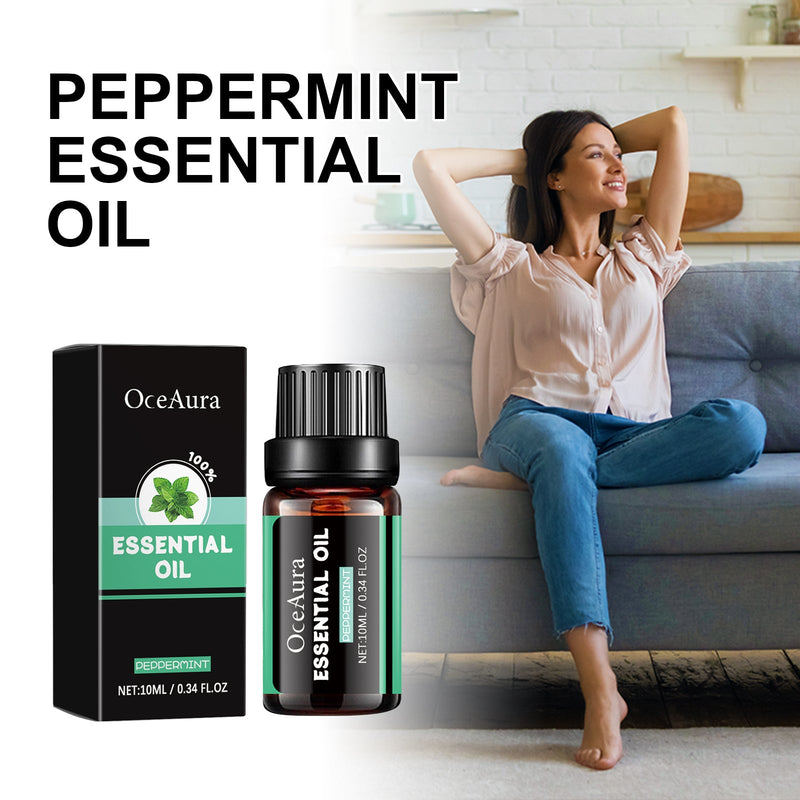 Peppermint Essential Oil, Moisten The Skin Filling Water To Reduce Dry Skin Rough Relieve Fatigue Sweet Atmosphere Oil