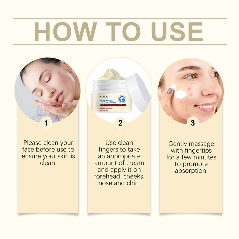 Tallow Moisturizing Cream Tallow Moisturizing Cream For Delicate Face And Skin