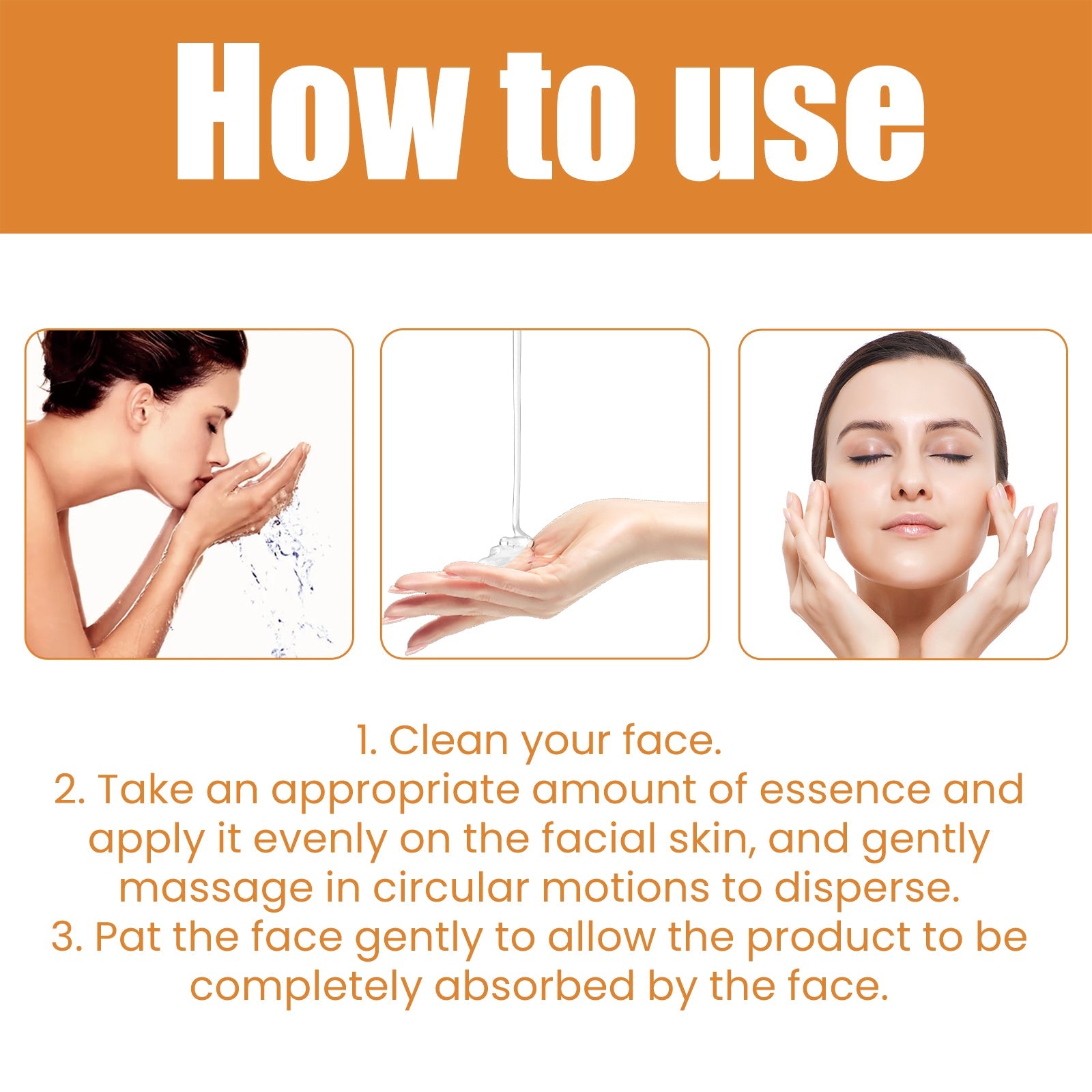 Vitamin C Collagen Facial Essence, Hydrating And Moisturizing Smooth Day And Night Hydrating Facial Essence