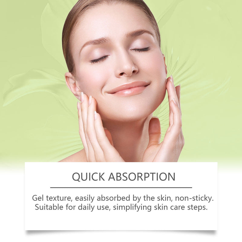 OceAura Aloe Vera Cucumber Gel - Cooling & Refreshing Moisturizing Body Gel