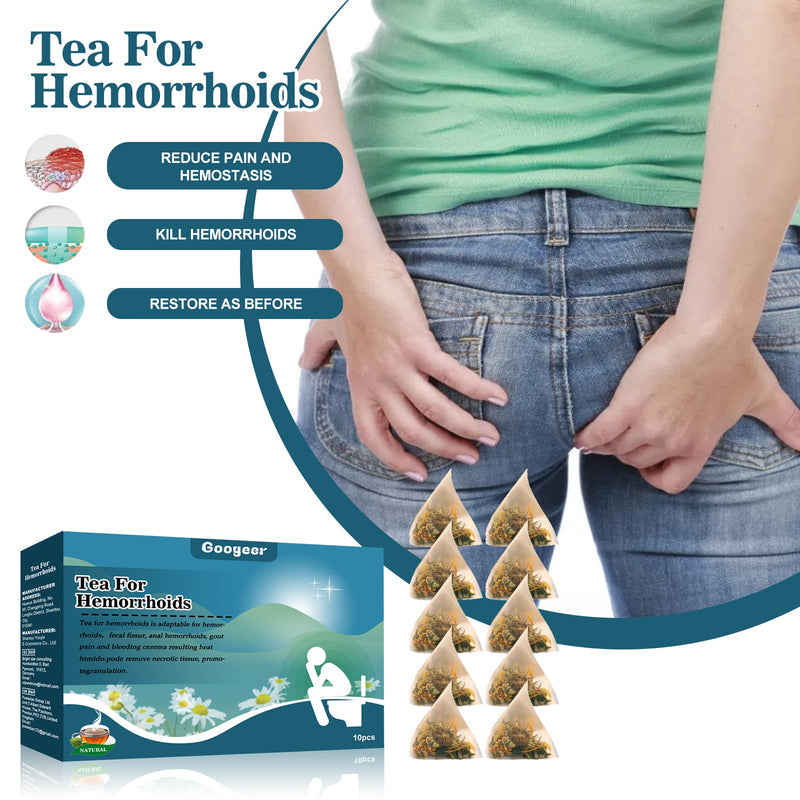 Tea For Hemorrhoids, Relieve Perianal Itching Discomfort Eliminate Meat Ball Break Sores Anal Soothing Body Care Tea Bag